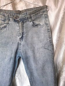 Light Wash Denim Jeans