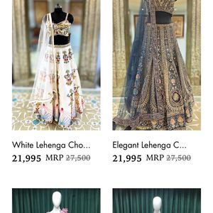 Stunning Embroidered Lehenga Choli