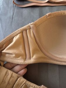Zivame Nude Strapless Bra
