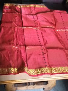 Beautiful Pink Banarasi Silk Saree