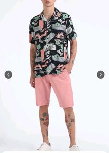 Flying Machine Printed Casual Shirt