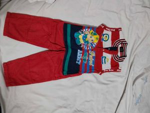 combo kids Cute Boy Red Outfit