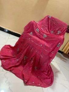 original kundan work Saree