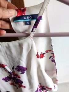 Ajio Floral Jumpsuit