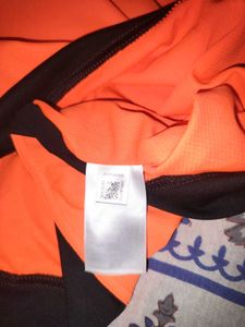 Adidas Orange Long Sleeve T-Shirt