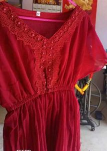 maroon stylish top