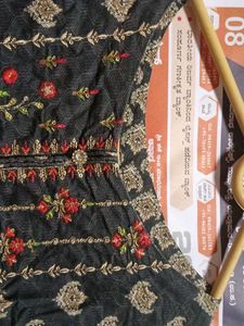Elegant zari  Embroidered Kurta