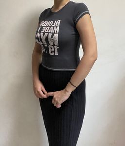 Grey Graphic Tee