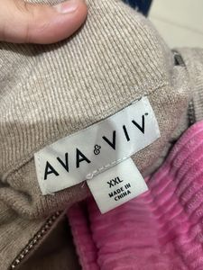 2XL Cozy Half-Zip Knit Dress