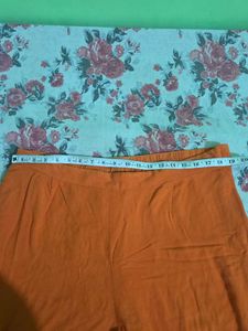 Bright Orange Ethnic Pants