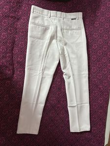 Men's Classic White Trousers