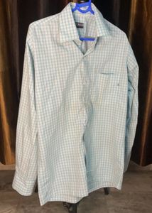 Checkered Light Blue Shirt