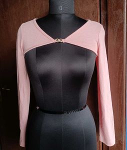 Chic Pink Bolero Shrug