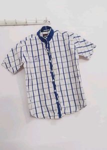 Men's Checked Short Sleeve Shirt