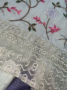 Embroidered  Suit Set