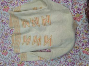 Wool Blend Cardigan - Unique Design