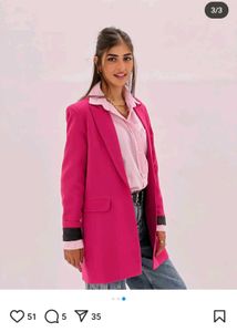 Pink Oversized Blazer 🎀