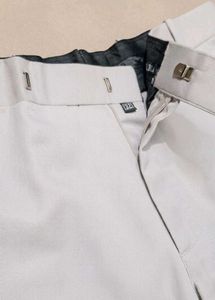 Light Grey Bootcut Trousers
