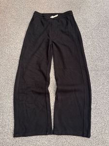 Black Wide Leg Lounge Pants