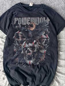 Powerwolf Skull Graphic T-Shirt