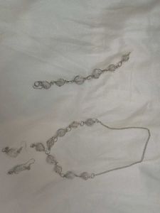 Boho Charm Necklace &amp; Bracelet Set