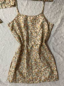 Desi Vintage corset back Kurti