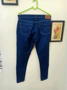 LEVI'S Classic Blue Denim SKINNY FIT Jeans