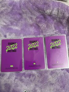 BTS V RM and Suga official Photo Cards - Set of 3