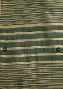 Silk Green Woven Design Anarkali Kurta set