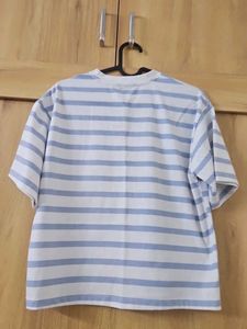 Cute Stitch Striped T-Shirt