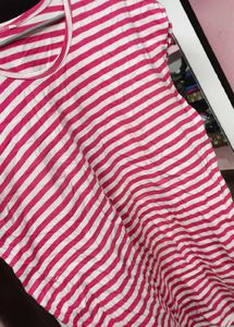 Striped Casual Kaftan Top