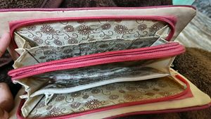 Pink Color Women's Wallet