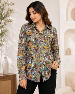 ABSTRACT PRINT SHIRT