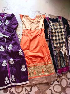 Set of 3 Ethnic Kurtas