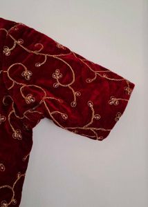 Red saree