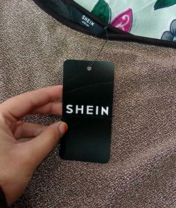 Shein Party One Shoulder Shimmer Bodycon Dress🤎