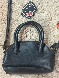 Cute Hello Kitty Embossed Handbag