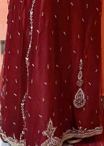 Elegant Red Velvet Blouse