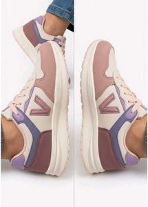 Pastel Lace-Up Sneakers