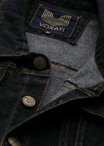 Men Black Denim Jacket
