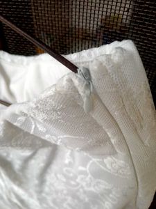 Elegant White Lace Palazzo Pants