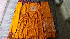 Beautiful Yellow Kurta Set with Dupatta