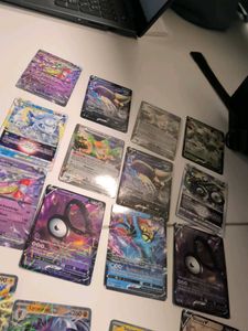 Collection of Pokemon Trading Cards