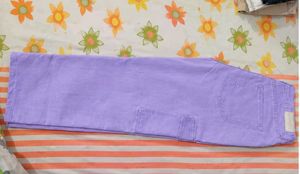 Lavender Wide Leg Jeans (lenght 90cm)