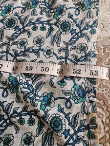 Block printed maxi dress