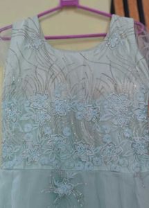 Beautiful Embellished Pastel Gown