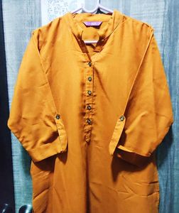 Burnt Orange Kurta