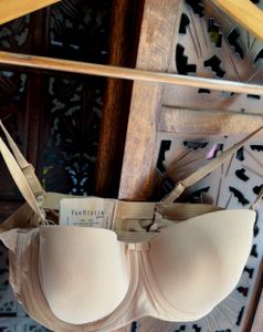 Strapless Beige Bra