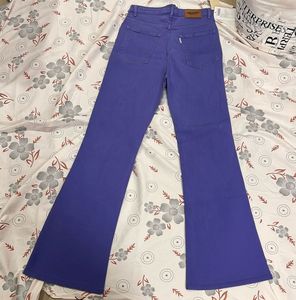 Freakins Women’s Purple Bootcut Jeans