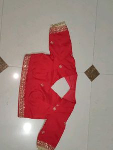 RED ELEGANT BLOUSE